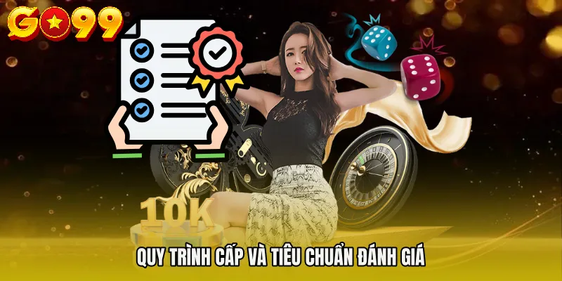 giấy phép hoạt động 3 Quy trình cấp và tiêu chuẩn đánh giá